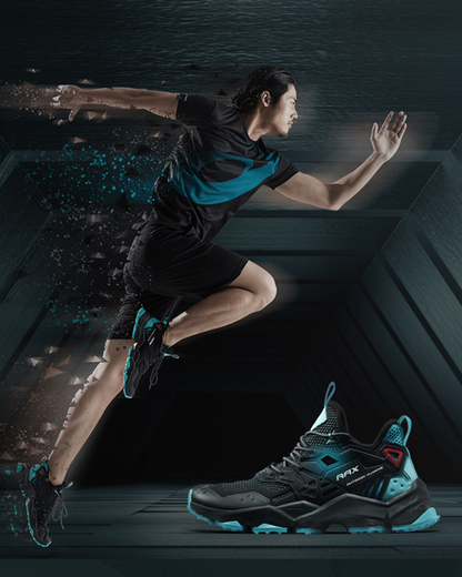 Chaussures de randonnée tissées prêtes pour les sentiers