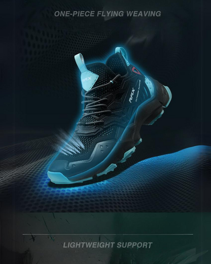 Chaussures de randonnée tissées prêtes pour les sentiers