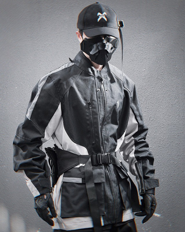 Veste d'extérieur cousue avec audace