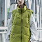 Gilet d'Hiver Confortable avec Fermeture Éclair