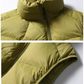 Gilet d'Hiver Confortable avec Fermeture Éclair