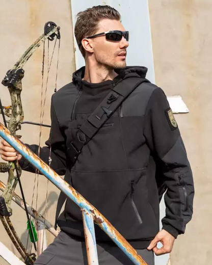 Hoodie en Fleece Prêt pour l'Aventure