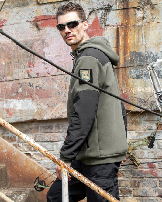 Hoodie en Fleece Prêt pour l'Aventure