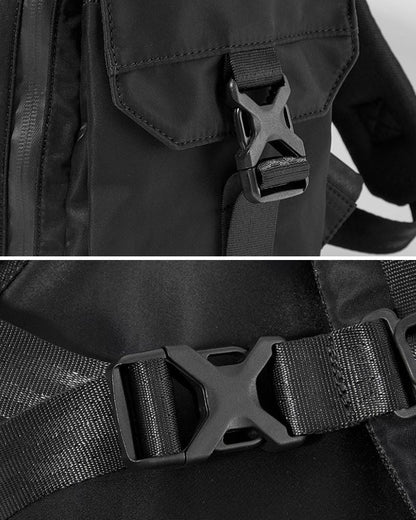 Sac à dos spacieux prêt pour l'expédition