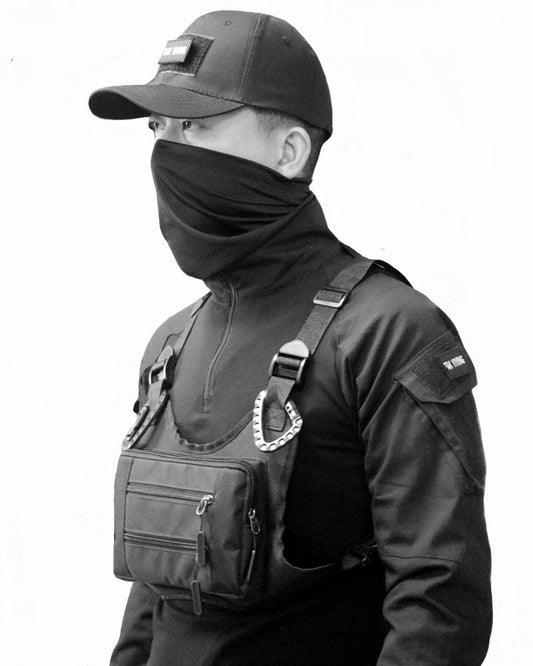 Harnais de poitrine tactique adaptable