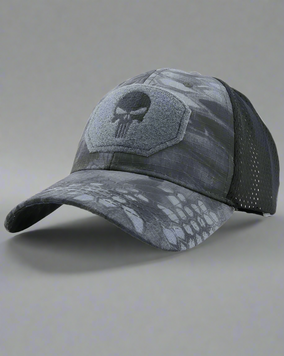 Chapeau Tactique à Motif Crâne