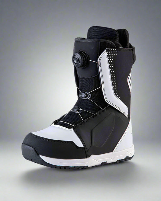 Bottes de Neige Élégantes à Double Teinte