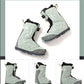 Bottes de Neige Élégantes à Double Teinte