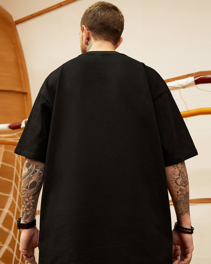 T-shirt Chat Surdimensionné à la Mode