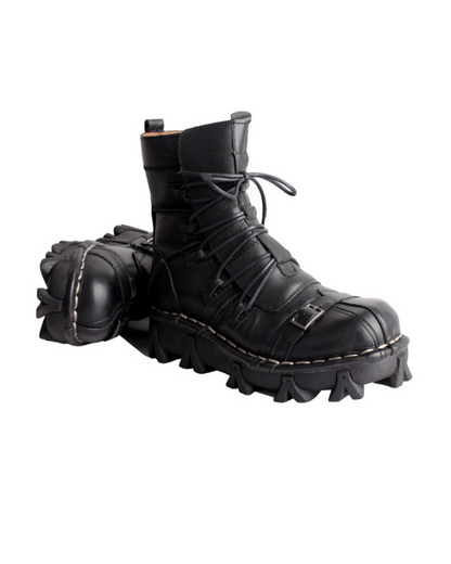 Bottes de Moto Techwear Unisexes Edgy