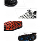 Bottes de Motard en Cuir Épais