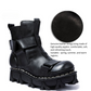 Bottes de Plateforme Rétro Unisexes Audacieuses
