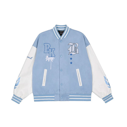 Veste Varsity Bleu Ciel