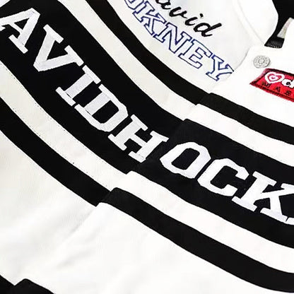 Veste en Cuir de Course