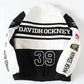 Veste en Cuir de Course