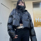 Veste Puffer Gothique