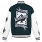 Veste varsity verte