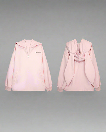 Sweat à Capuche Oreilles de Lapin Confortables