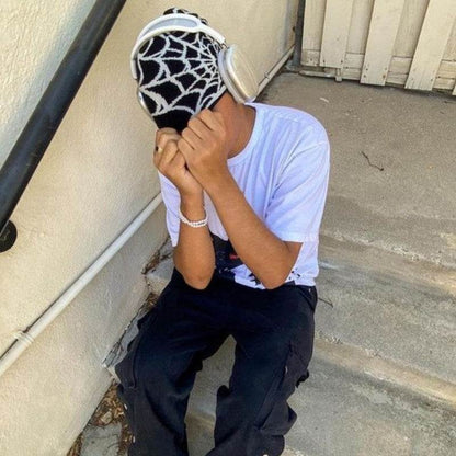 Bonnet en Toile d'Araignée