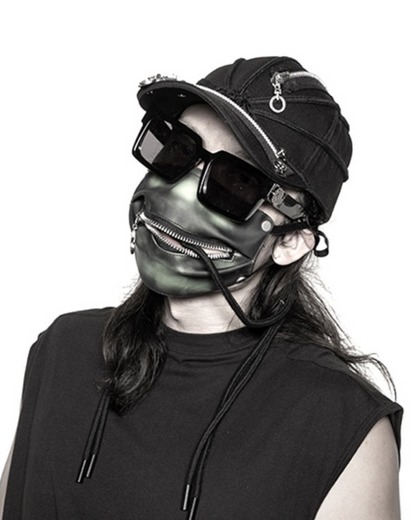 Casquette Tressée Noire Épaisse