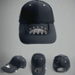 Casquette Noire Chaîne Creuse
