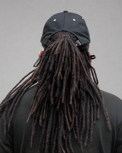 Casquette Noire Chaîne Creuse