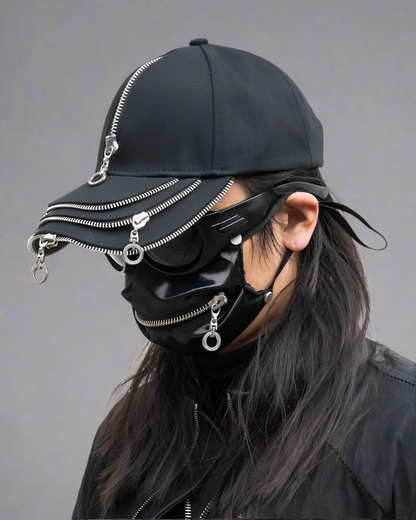 Casquette Zippée Audacieuse pour Rebelles