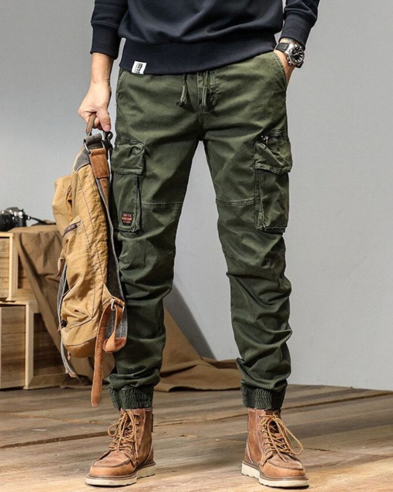 Pantalons Cargo à Poches Polyvalents