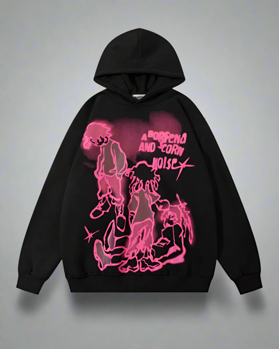 Hoodie Street Art Love