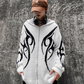 Cardigan à Capuche Noir Élégant