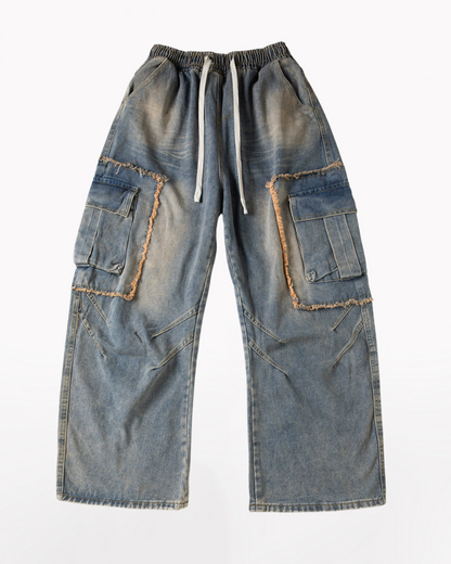 Jean droit au style robuste