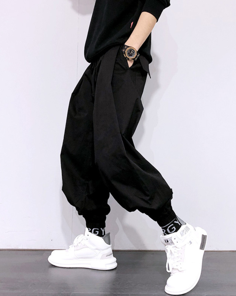 Pantalons Harem Japonais Chic