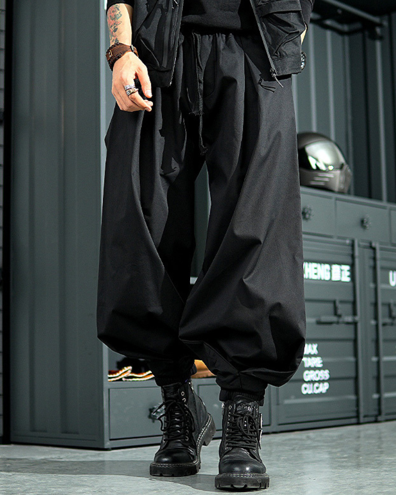 Pantalons Harem Japonais Chic
