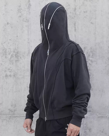 Hoodie Stylé de Ville avec Masque