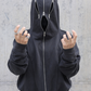 Hoodie Stylé de Ville avec Masque