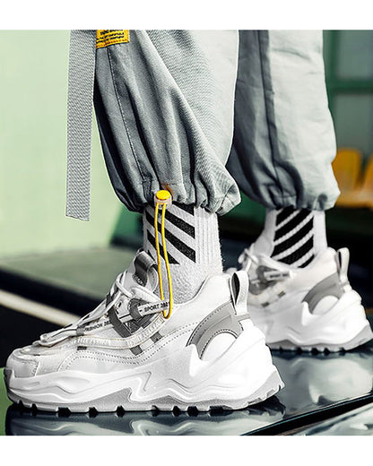 Baskets Plates en Maille Chic