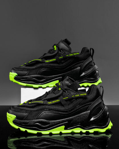 Baskets Plates en Maille Chic