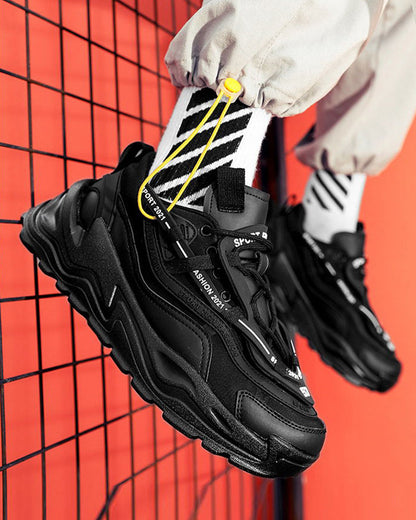 Baskets Plates en Maille Chic