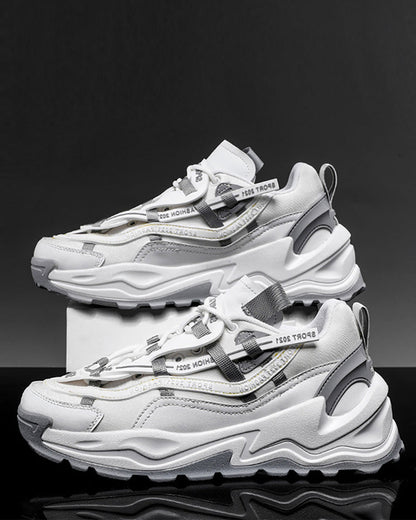 Baskets Plates en Maille Chic