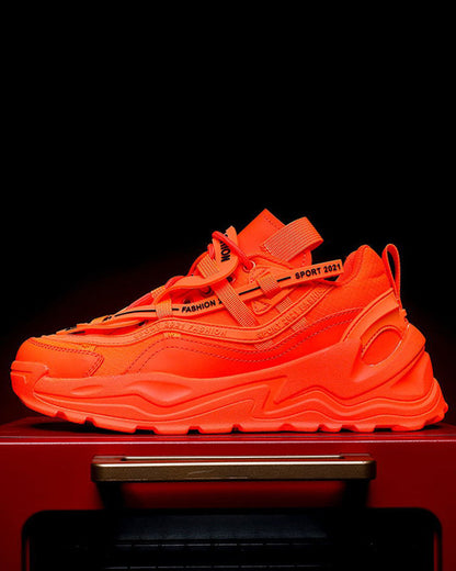 Baskets Plates en Maille Chic