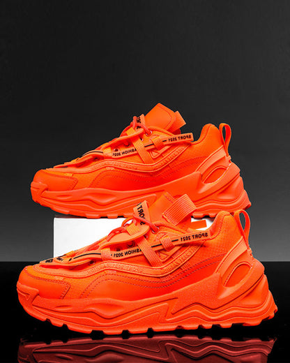 Baskets Plates en Maille Chic