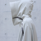 Haut de Sweat à Capuche Zippé Asymétrique