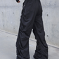 Pantalons Spirales Plissés Élégants