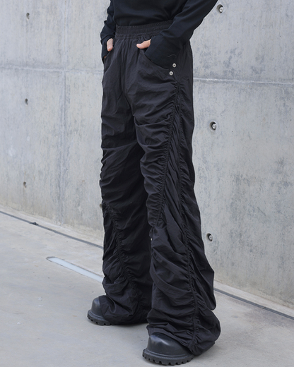 Pantalons Spirales Plissés Élégants