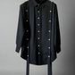 Chemise Haut surdimensionné avec bordure élégante