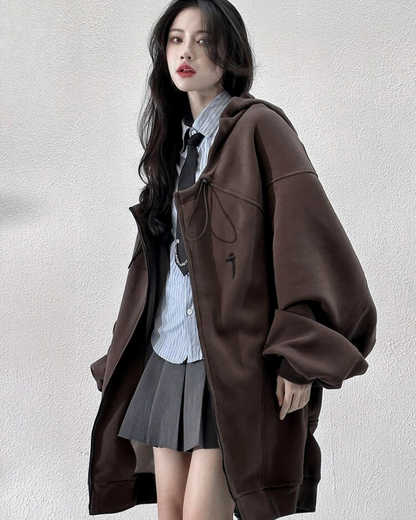 Hoodie Zippé Urbain Polyvalent