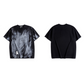 T-shirt graphique coloré en tie-dye