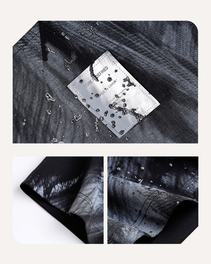 T-shirt graphique coloré en tie-dye