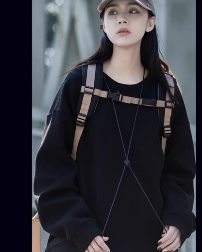 Sweat-shirt urbain unisexe tendance