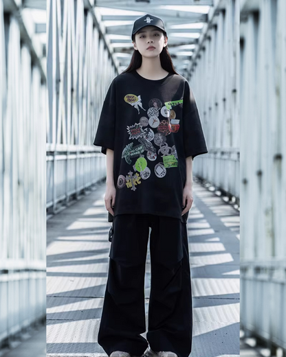 T-shirt Graffiti Vibes Urbaines